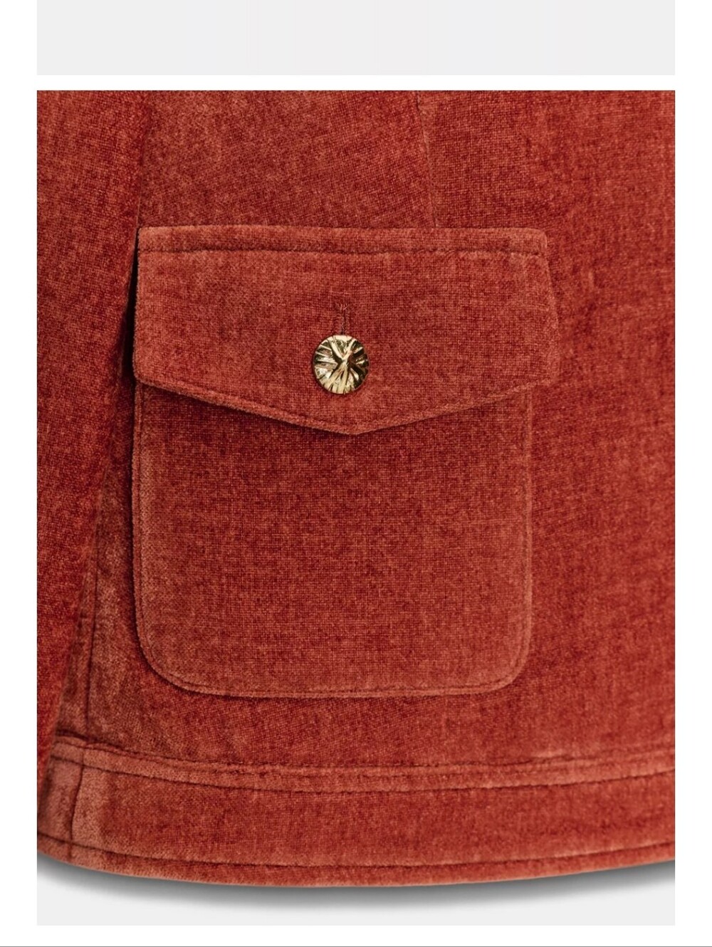 BNWT! Zara Velvet Jacket - Picture 5 of 7